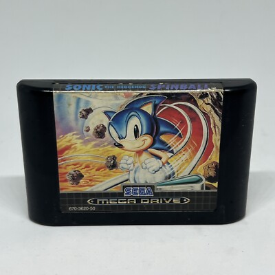 Sonic Spinball - Sega MegaDrive Cartridge Only 1993 Fully Tested