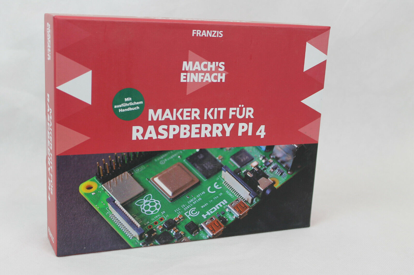 Thumbnail - Franzis Maker Kit Für Raspberry Pi 4 - Mach’s Einfach