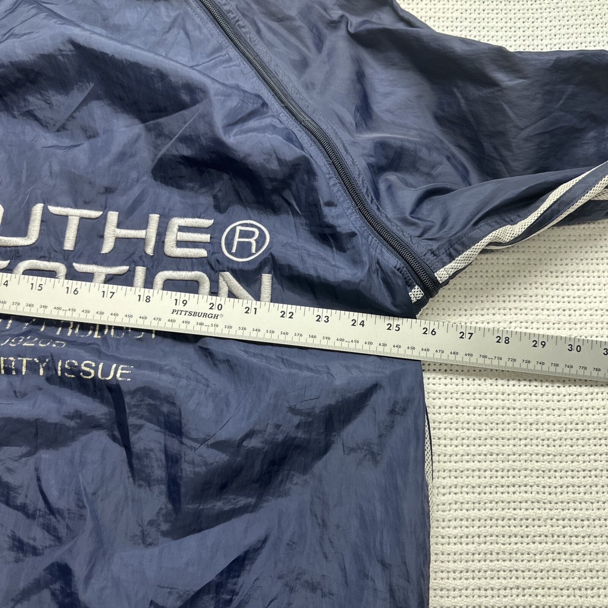 フブ FUBU COLLECTION Vintage FUBU Sports Collection Zip Jacket Men's Size XL Blue