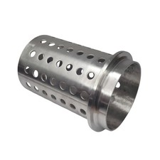 5" x 11" Perforated Stainless Steel Casting Flask Vacuum Casting Jewelry Making