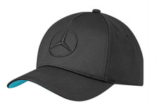 Berretto Cappellino Mercedes-Benz Originale Nero Turchese Nuovo B66959621