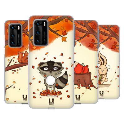 HEAD CASE DESIGNS AUTUMN CRITTERS SOFT GEL CASE FOR HUAWEI PHONES 4