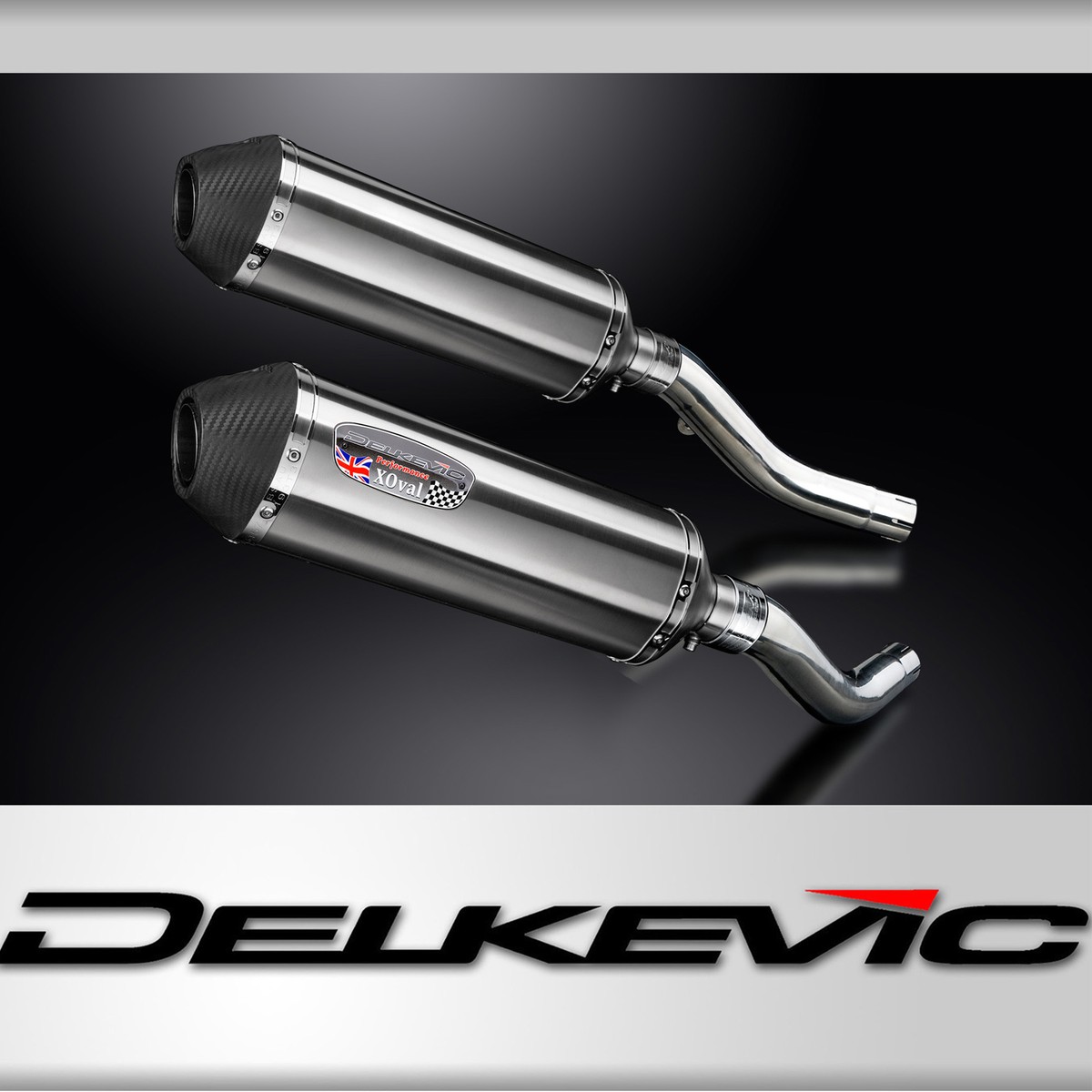 Kawasaki Z1000 03-06 Delkevic Slip On 13.5