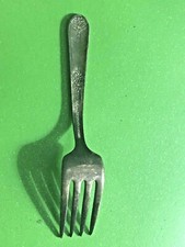 Vintage Antique Holmes And Edwards Child  s Fork 1940s