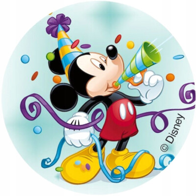 NEU Mickey Maus #9 Tortenaufleger Oblate Dekorpapier Tortendekoration Party