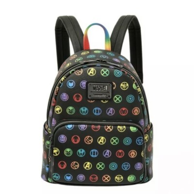 Loungefly Marvel Pride Collection Mini Backpack EXCLUSIVE DROP: Loungefly Marvel Pride Collection Mini  main image 2