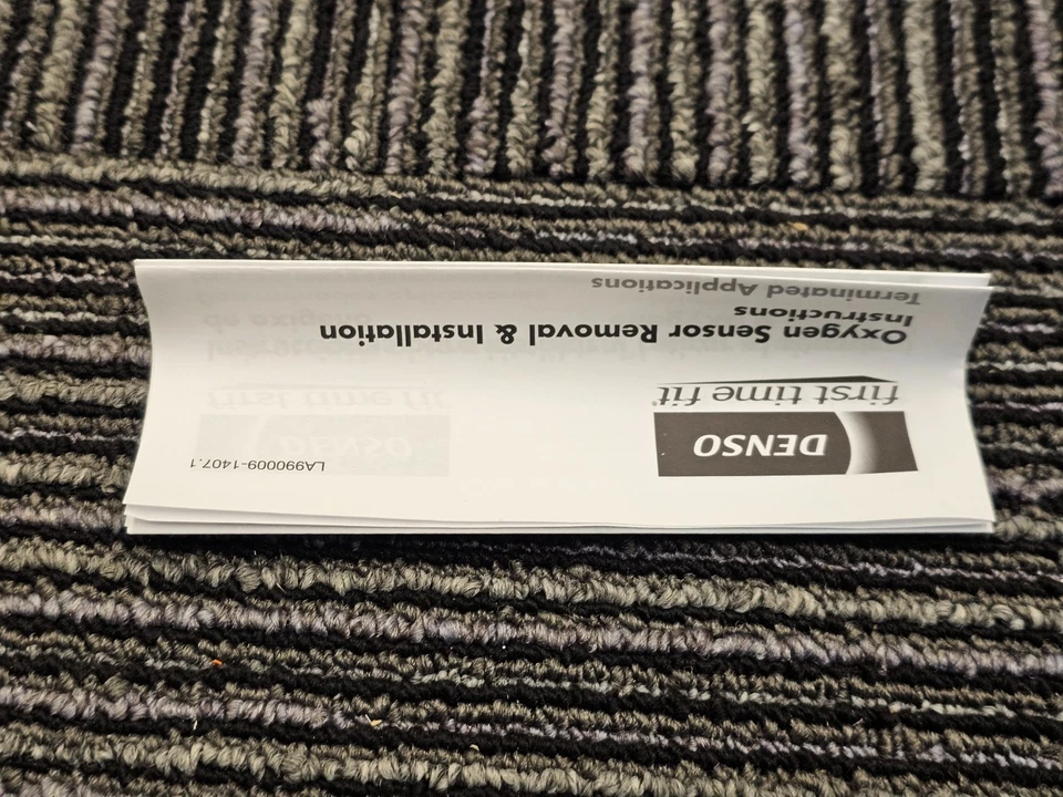 Denso 234-4161: Sensor de oxígeno aguas abajo para Toyota Tundra 3.4L 2000-2004 Foto 4 de 4