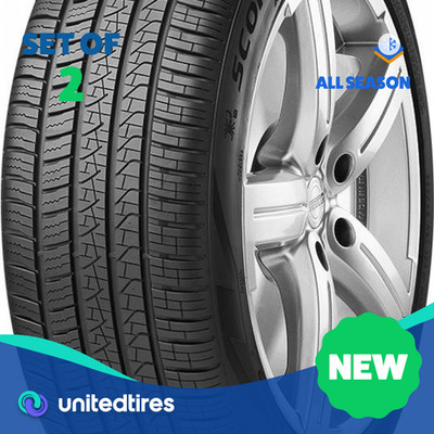 Set of (2) New P 285/45R21 Pirelli Scorpion Zero All Season 113H (14LYM)
