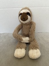 Dan Dee Collector's Choice Sloth Plush Stuffed Animal Brown/Tan 2017 PA13249