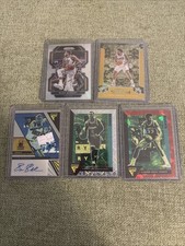Lot Of 5 Refractor Basketball Cards Signature Vin Baker Panini Flux 2023