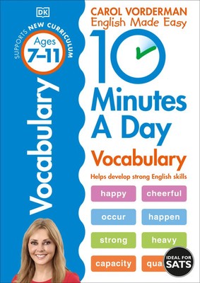 10 Minutes A Day Vocabulary, Ages 7-11 (Key Stage 2) | Carol Vorderman | Buch