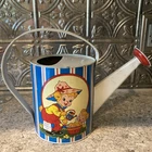 Vintage Ohio Art Tin Lithograph Toy Watering Can
