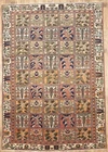 Semi-Antique Distressed Tribal Wool Oriental Rug Home Decor Carpet 6’6x9’4 Ft