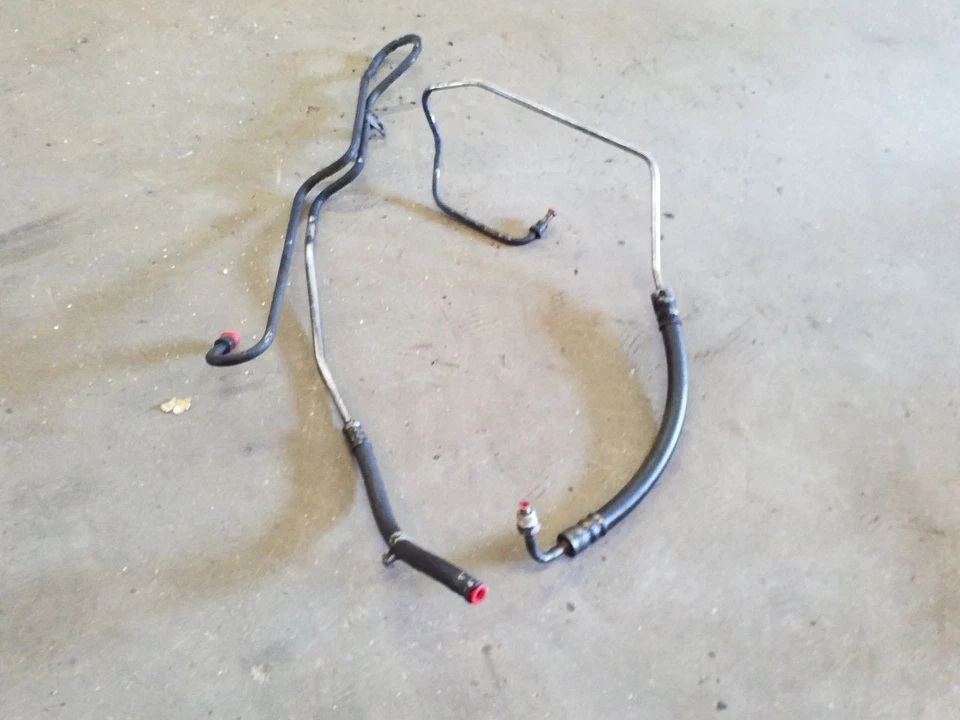 Líneas de bomba de dirección asistida de 4,9 L | Se adapta a 92 93 94 95 96 Ford F250 F350 Foto 4 de 4