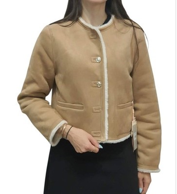 KAKHI ALESSIA MAXIMUM GA9105C KURZJACKE NAPPALEDER UND PELZ WINTERMODE 25/26