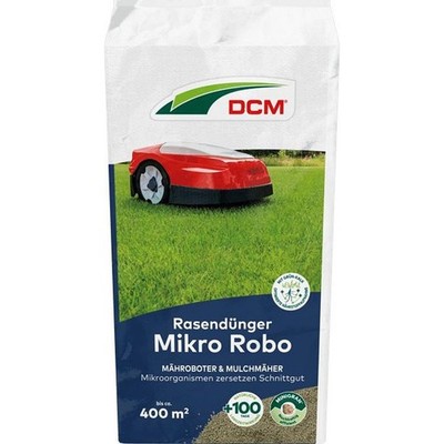 Cuxin DCM Rasendünger Mikro Robo 20 kg - Langzeitdünger für Mähroboter - Rasen