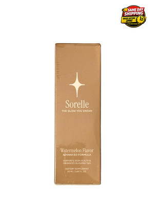 Sorelle 100% Natural Liquid Sunless Tanning Drops Drinkable Skin Glow
