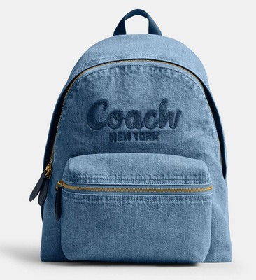 コーチ COACH カーゴ CAT43　SV/Blue リュック　青　ブルー COACH Cargo Denim Backpack ~NWT~ CAT43 Indigo | eBay