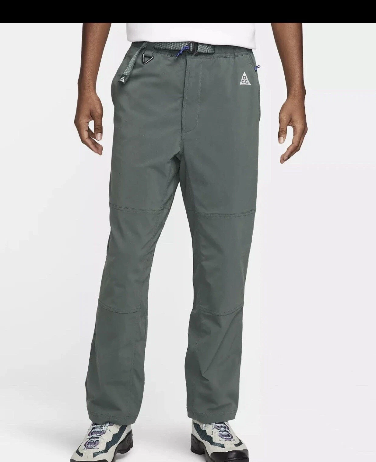 Nike ACG UV Repel Hiking Pants FN2450-338 Forest Green Men’s Size XL
