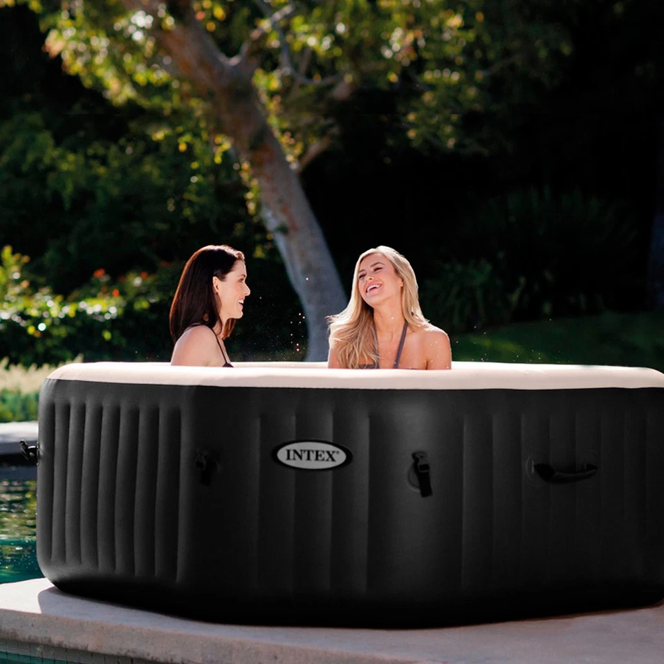 INTEX Whirlpool Pure SPA Jet + Bubble Kalkschutz + Salzwasser Ø201x71cm + APP - Bild 3 von 4