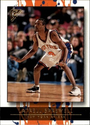 2000-01 Topps Gallery #40 Latrell Sprewell - BSK