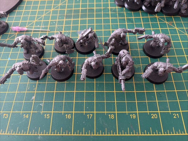 Games Workshop Warhammer 40k Orks Boyz Games Miniatures 10 Miniatures.