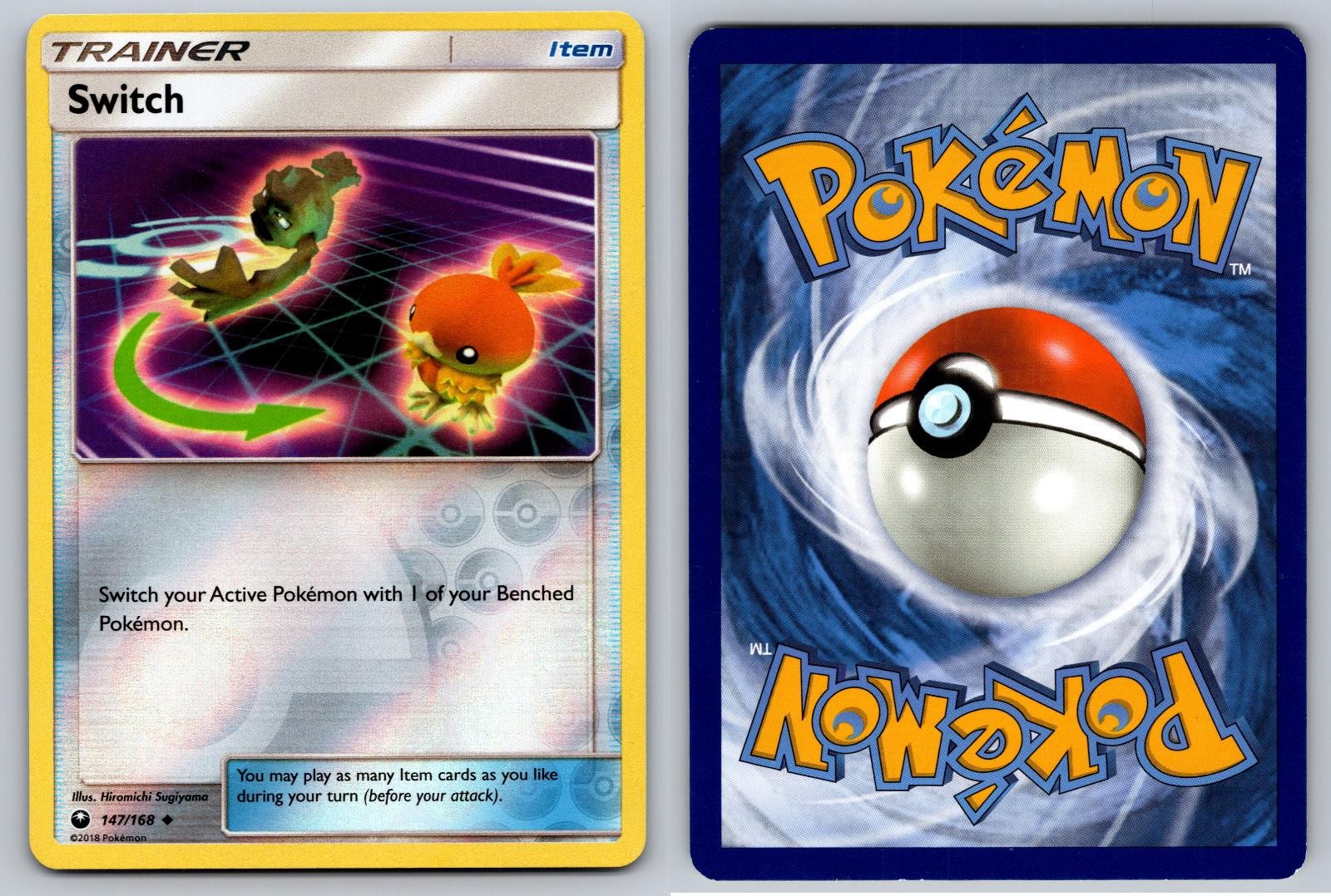 SWITCH 147/168 UNCOMMON CELESTIAL STORM POKEMON REVERSE HOLO NM/M