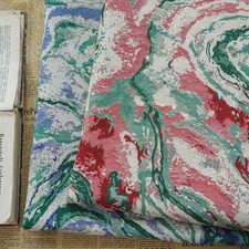 Vintage Abstract Art French Jacquard Tapestry Upholstery Woven Fabric BTY
