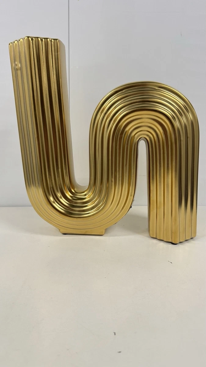 金色金属花瓶| eBay