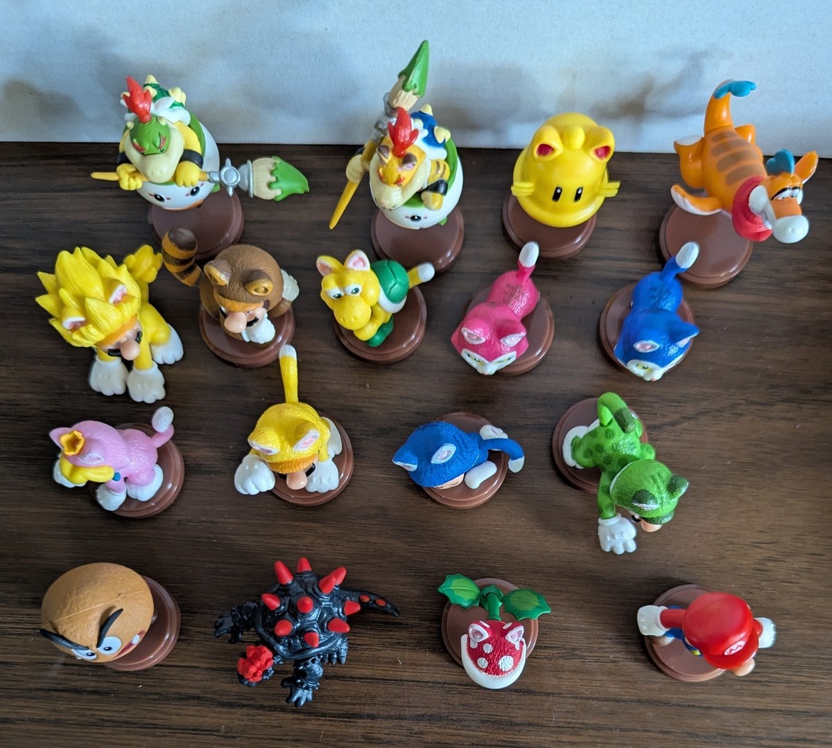 CHOCO EGG SUPER MARIO 3D World Bowser's FURY Mini Figure Complete
