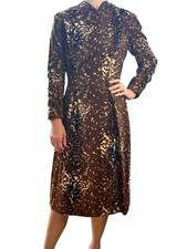 RARE 1960s Adele Simpson Designer Dress Faux ...