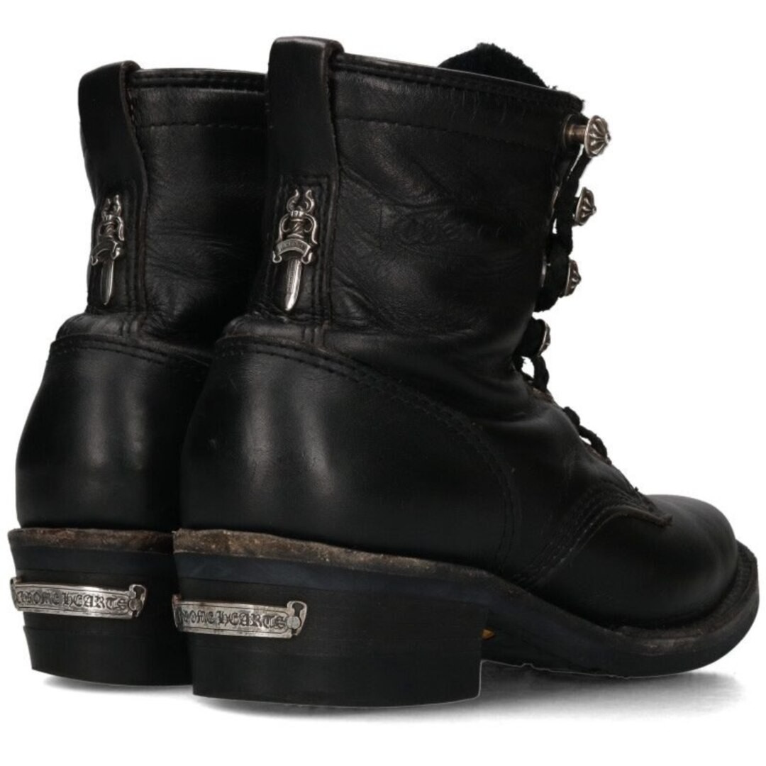 Chrome Hearts JOBMASTER Leather Blade Lace up BOOTS Men's 7.5E Used 23a55e6a4cc3 thumbnail 3
