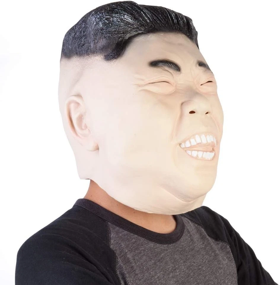 Kim Jong Un Diktator Gemeinkosten Maske Koreanisch President Erwachsene - Bild 3 von 4