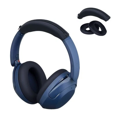 KWMOBILE Kopfband Abdeckung und Ohrpolster Set für Sony WH-XB910N Kopfhörer Schutz Bügel