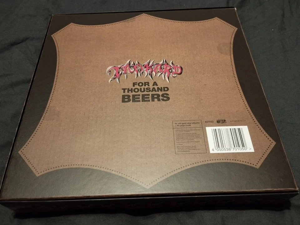 Tankard – For A Thousand Beers Deluxe Box Set 9×LP Colored Vinyl + DVD + Book NM - Bild 2 von 4