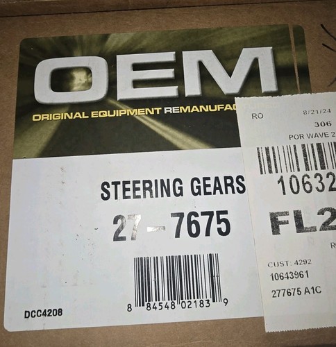 27-7675 Steering Gear for Silverado 2500 HD, Silverado 3500 HD+More 2 7-6 - Picture 5 of 9