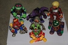BUCKY O`HARE X7 JOB LOT BUNDLE VINTAGE HASBO 1990 ACTION FIGURES SEE ITEM 4 INFO