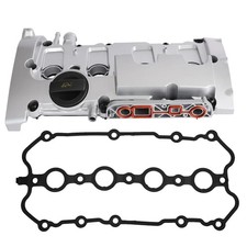 Aluminum Engine Valve Cover Compatible with 2005 2006 2007 2008 2009 Audi A4 ...