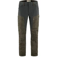 Fjallraven Keb Trousers Men's Hiking Pants, Dark Olive/Dark Grey, 48, Regular