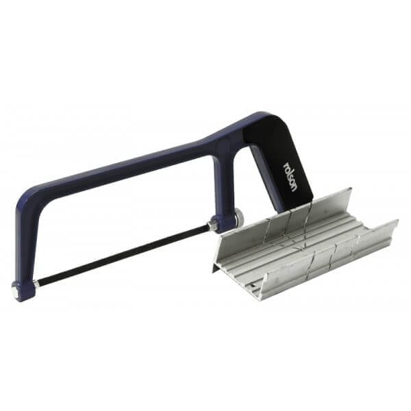 Rolson Aluminium Junior Hacksaw And Mitre Box 58260