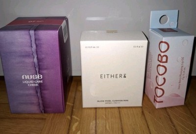 Nuse Either Tocobo Cushion Lip Oil Paket neu Set Korean Gesichtspflege Beauty 