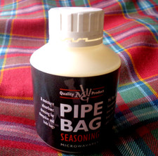 MG Bagpipe Seasoning for hide bags and sheep skin bags, NEW