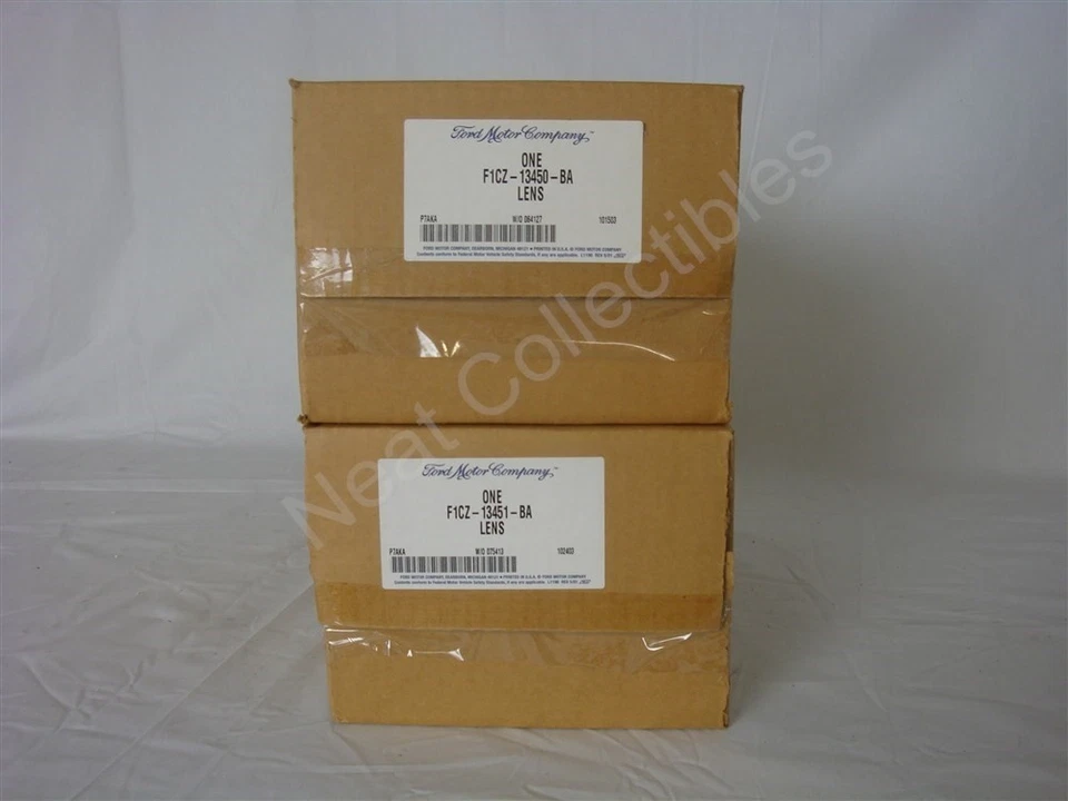 NOS 原始设备制造商 福特 Escort Station 车尾灯镜头 外壳单元 1991 - 96 对 — 第 4/4 张图片