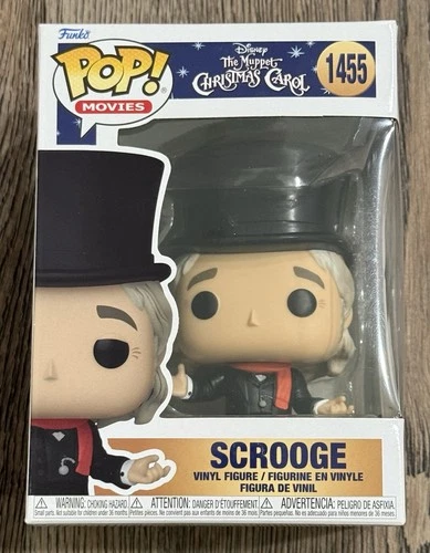 Funko Pop! The Muppets Christmas Carol - Scrooge #1455 w/ Protector See Photos