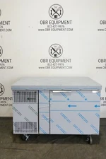 RANDELL 47” SELF-CONTAINED REFRIGERATED PASS THRU WORKTOP MODEL 51347PT-35