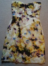 J Crew Cocktail Dress Watercolor Size 0 Great Condition