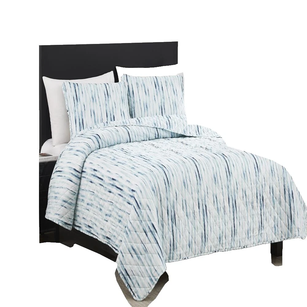 Edredones Multicolor Rayas de poliéster, colchas y cobertores para cunas