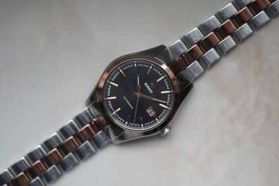 Montre Rado HyperChrome 580.0087.3 - Boîtier Acier/or 31mm - Verre Saphir - Occasion Avec Coffret