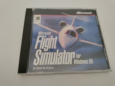 Microsoft Flight Simulator for Windows 95 PC Game