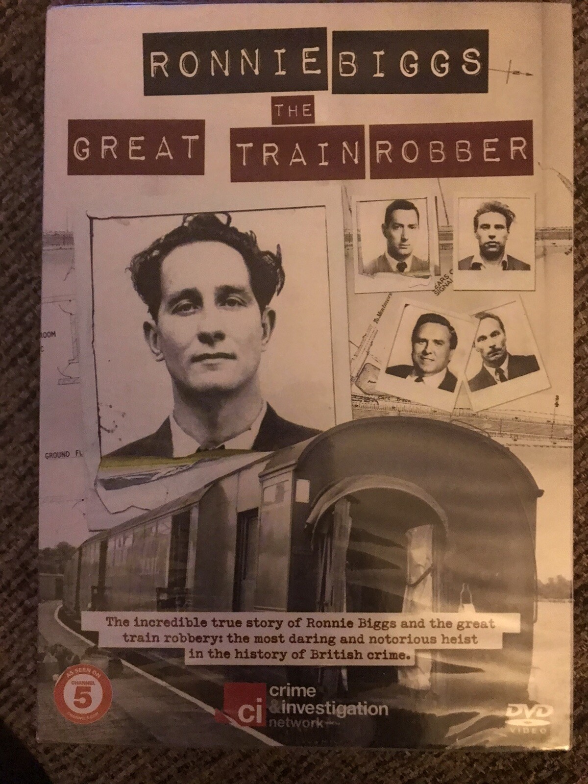 NEW & SEALED -- Ronnie Biggs - The Great Train Robber [DVD] [Region 2]
